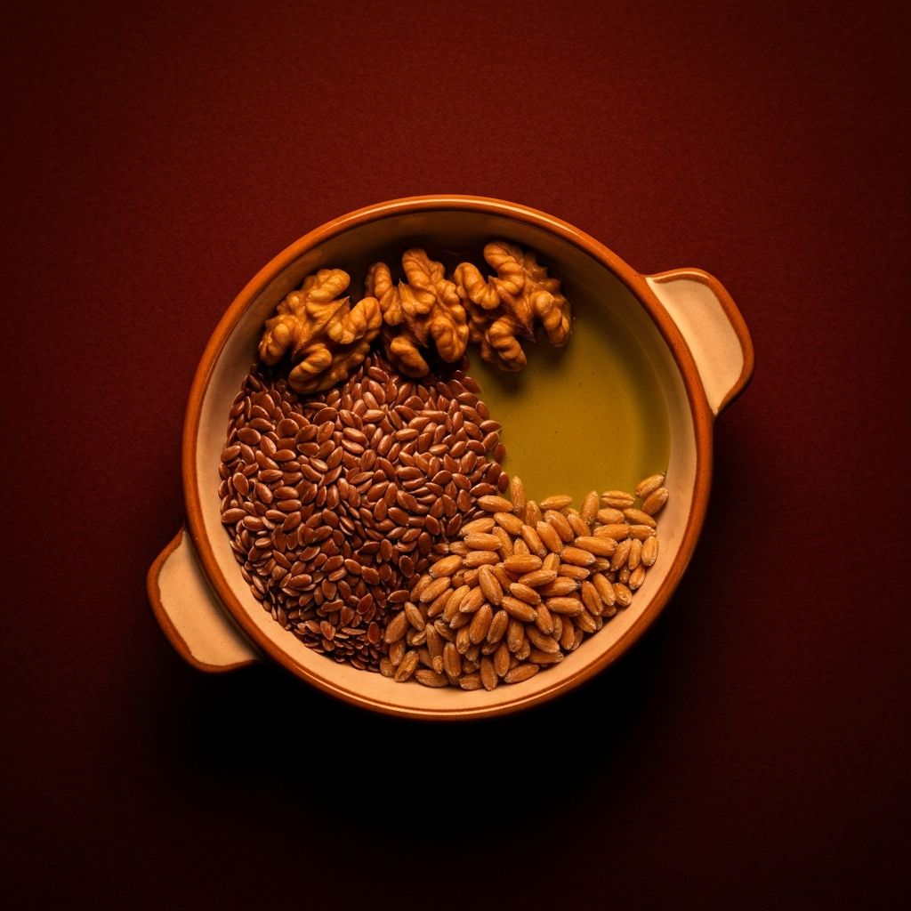 Macronutrient rich foods including nuts, seeds and whole grains